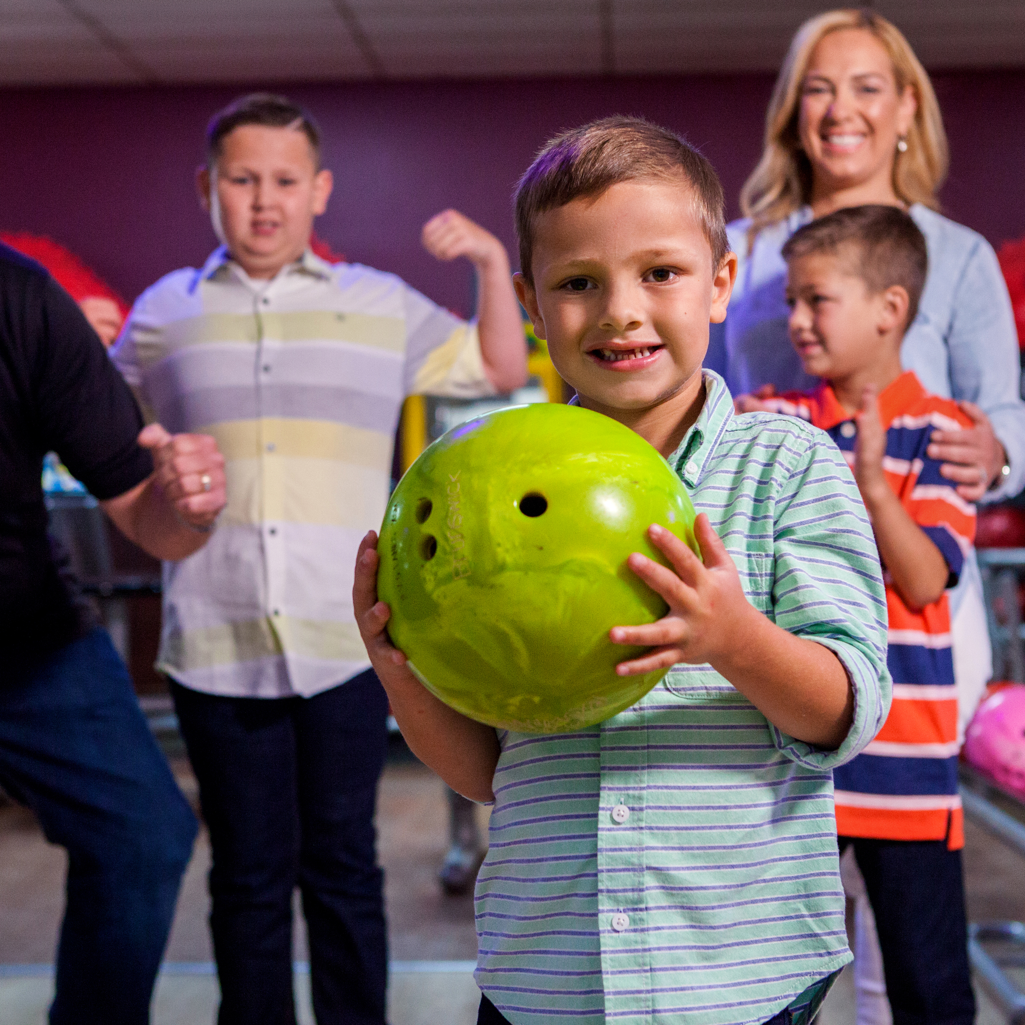 Child Bowling